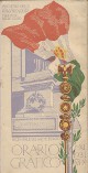 MINISTERO DELLE COMUNICAZIONI. FERROVIE DELLO STATO Orario grafico 1°  novembre 1931-X