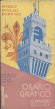 MINISTERO DELLE COMUNICAZIONI. FERROVIE DELLO STATO Orario grafico 15 maggio 1935-XIII