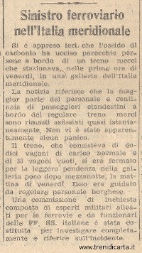 Treno 8017 - Il Risorgimento - Napoli, 7 marzo 1944