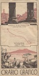 MINISTERO DELLE COMUNICAZIONI. FERROVIE DELLO STATO Orario grafico novembre 1927 (VI)