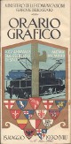 MINISTERO DELLE COMUNICAZIONI. FERROVIE DELLO STATO Orario grafico 15 maggio 1930 (VIII) MINISTERO DELLE COMUNICAZIONI. FERROVIE DELLO STATO Orario grafico 15 maggio 1930 (VIII)