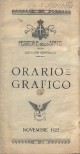 FERROVIE DELLO STATO. DIREZIONE GENERALE Orario grafico novembre 1922 FERROVIE DELLO STATO. DIREZIONE GENERALE Orario grafico novembre 1922
