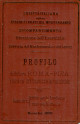 SOCIETÀ ITALIANA PER LE STRADE FERRATE DEL MEDITERRANEO. 2° COMPARTIMENTO. DIREZIONE DELL'ESERCIZIO. SERVIZIO DEL MANTENIMENTO E DEI LAVORI Profilo della linea Roma-Pisa tronco Civitavecchia-Talamone. Scala di 1:20000 per le lunghezze 1:1000 per le altezze. Novembre 1889