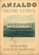 ANSALDO S. A. Trazione elettrica. Traction électrique. Electric traction. Tracción eléctrica