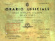 PEDRAZZINI CLAUDIO Orario ufficiale delle Ferrovie Italiane dello Stato 4-21 aprile 1937
