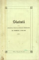 Statuti della Società per la strada ferrata da Venezia a Milano. Conceduti con Sovrana Risoluzione in data di Venezia 15 Ottobre 1838 Statuti della Società per la strada ferrata da Venezia a Milano. Conceduti con Sovrana Risoluzione in data di Venezia 15 Ottobre 1838