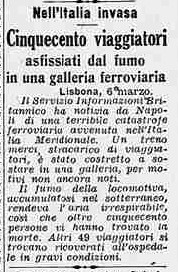 Treno 8017 - La Stampa edizione mattino - Torino, 7 marzo 1944